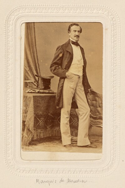 André Adolphe-Eugène Disdéri, M[ar]quis de Moustier
