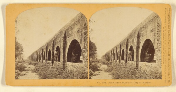 Benjamin West Kilburn, San Cosme Aqueduct, City of Mexico.