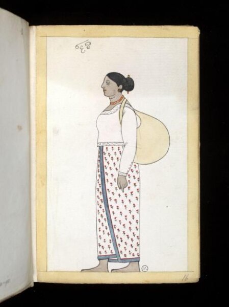 Unknown, One of sixty-three drawings from an Album depicting Sinhalese occupations and castes.