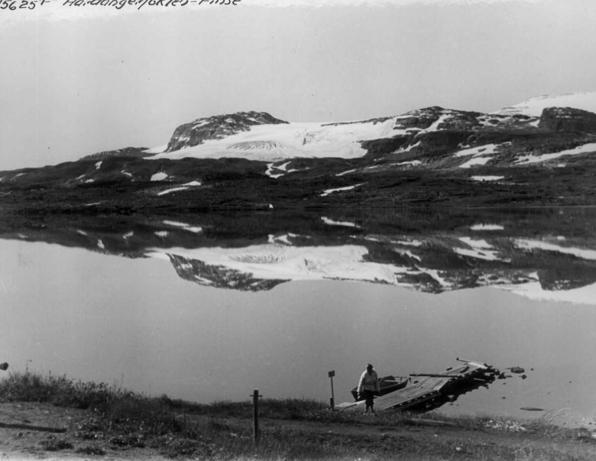 Anders Beer Wilse, Wilse original, Hardangerjokulen, Finsvatnet