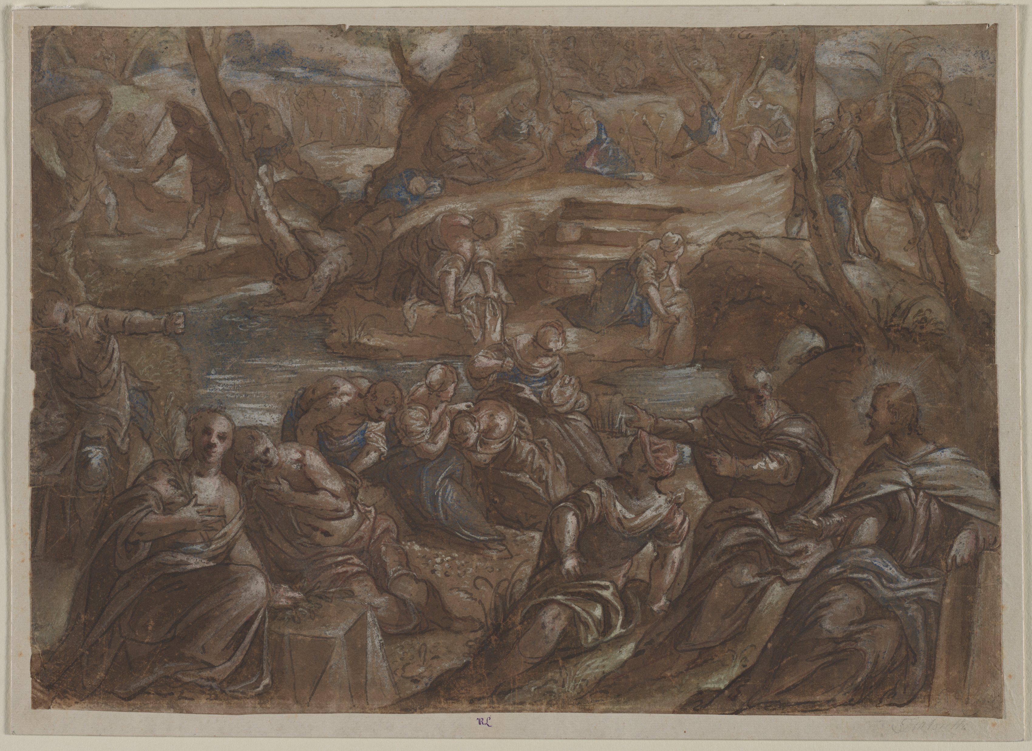 Jacopo Tintoretto, Copy of Tintoretto's Children of Israel Gathering Manna