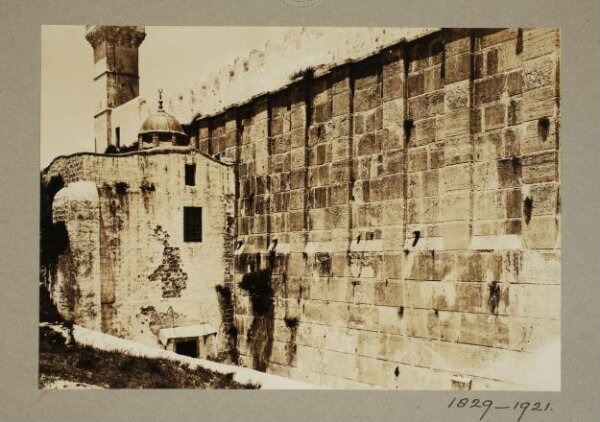 K.A.C. Creswell, al-Haram al-Ibrahimi, Hebron