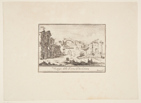 Giovanni Battista Piranesi, Ruinerne af Diocletian's bade