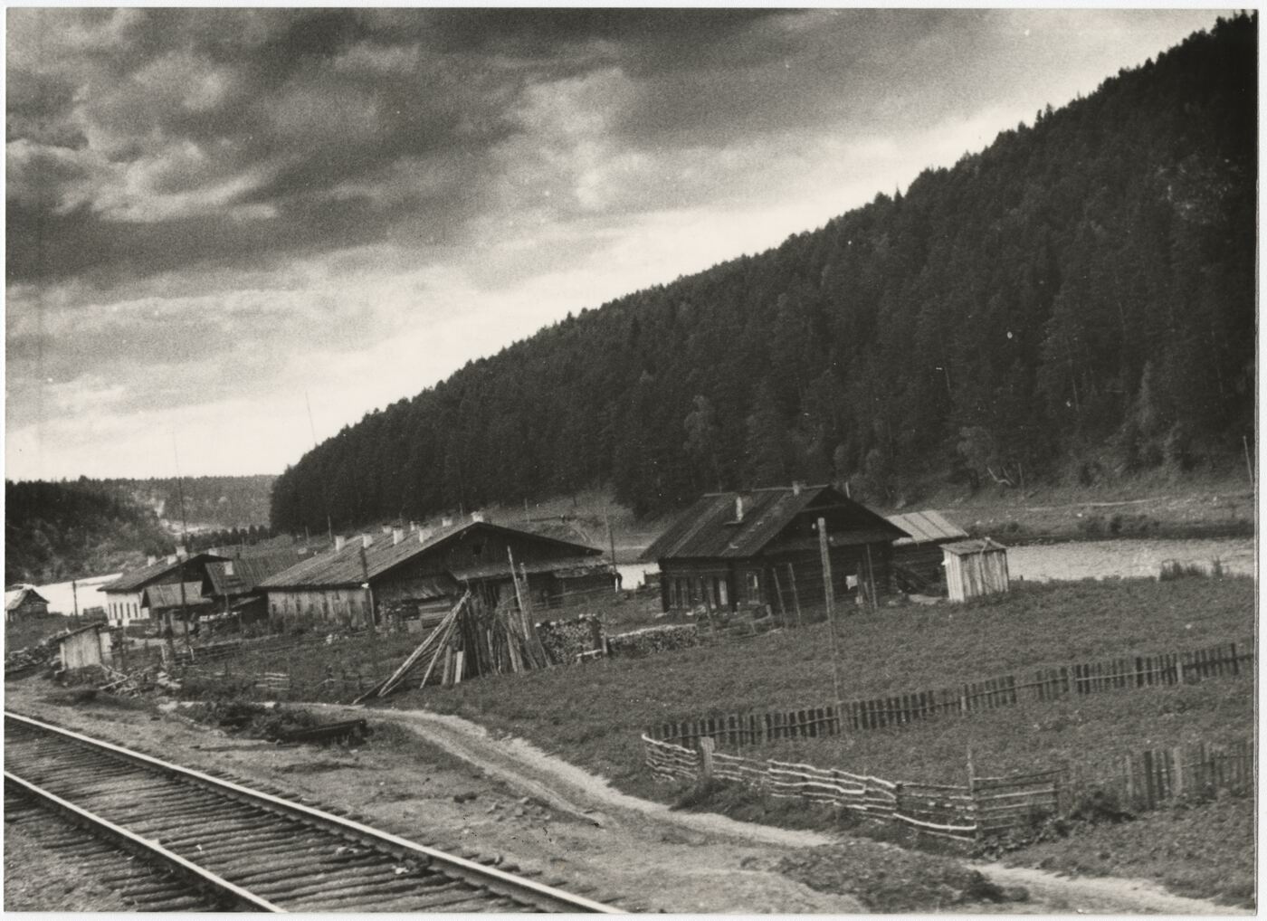 Pranciškus Porutis [Pranas Porutis], Vaizdas iš traukinio