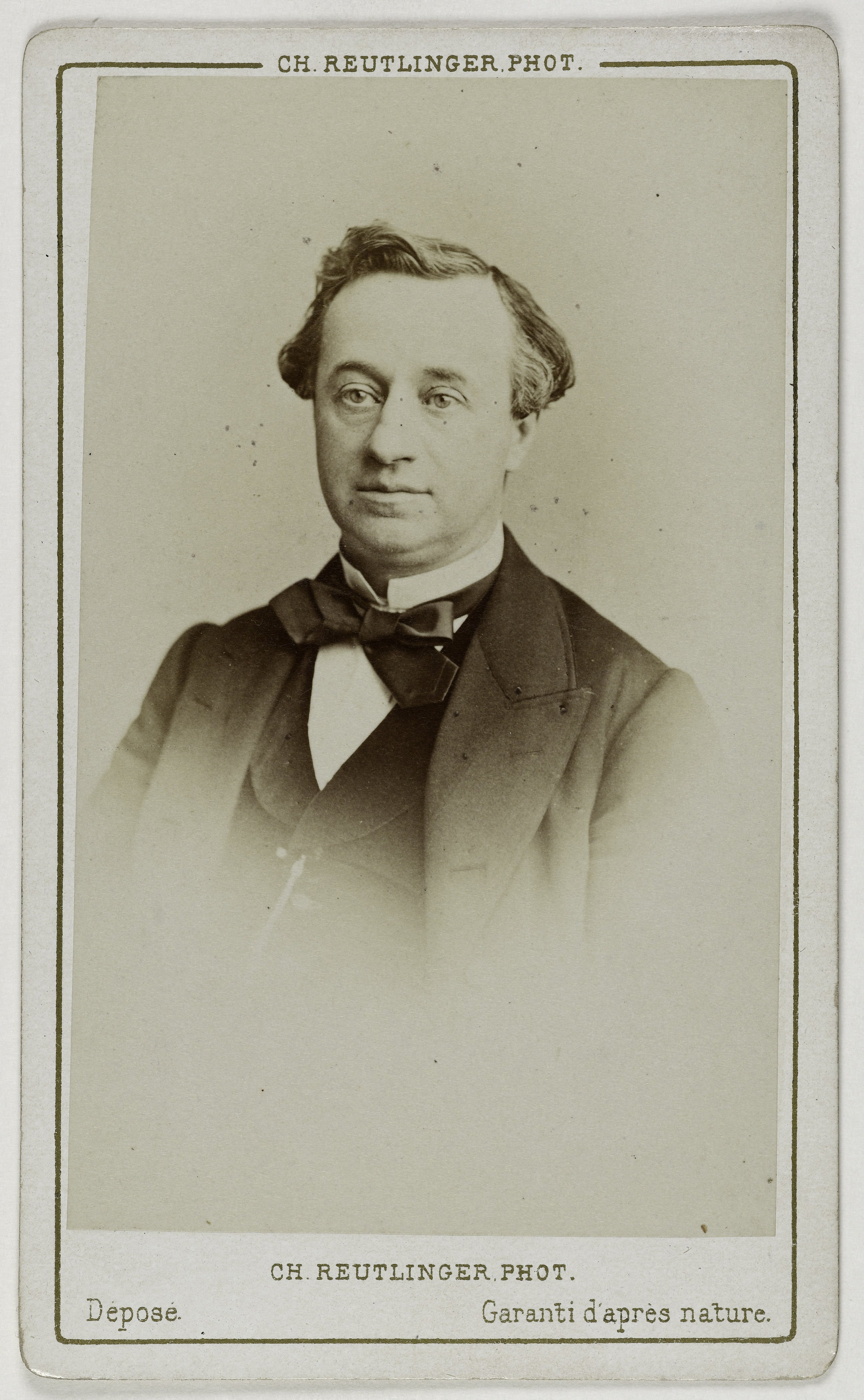Charles Reutlinger, Portrait de Got Edmond, (1822-1901), (acteur)