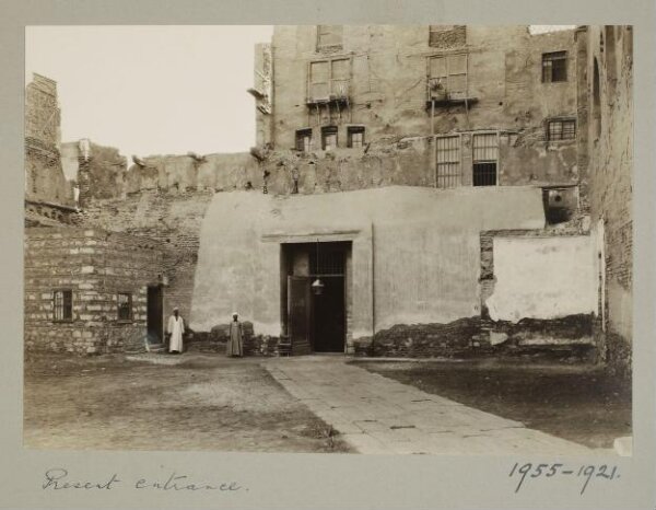 K.A.C. Creswell, View from the ziyada of the mosque of Ahmad ibn Tulun, Cairo