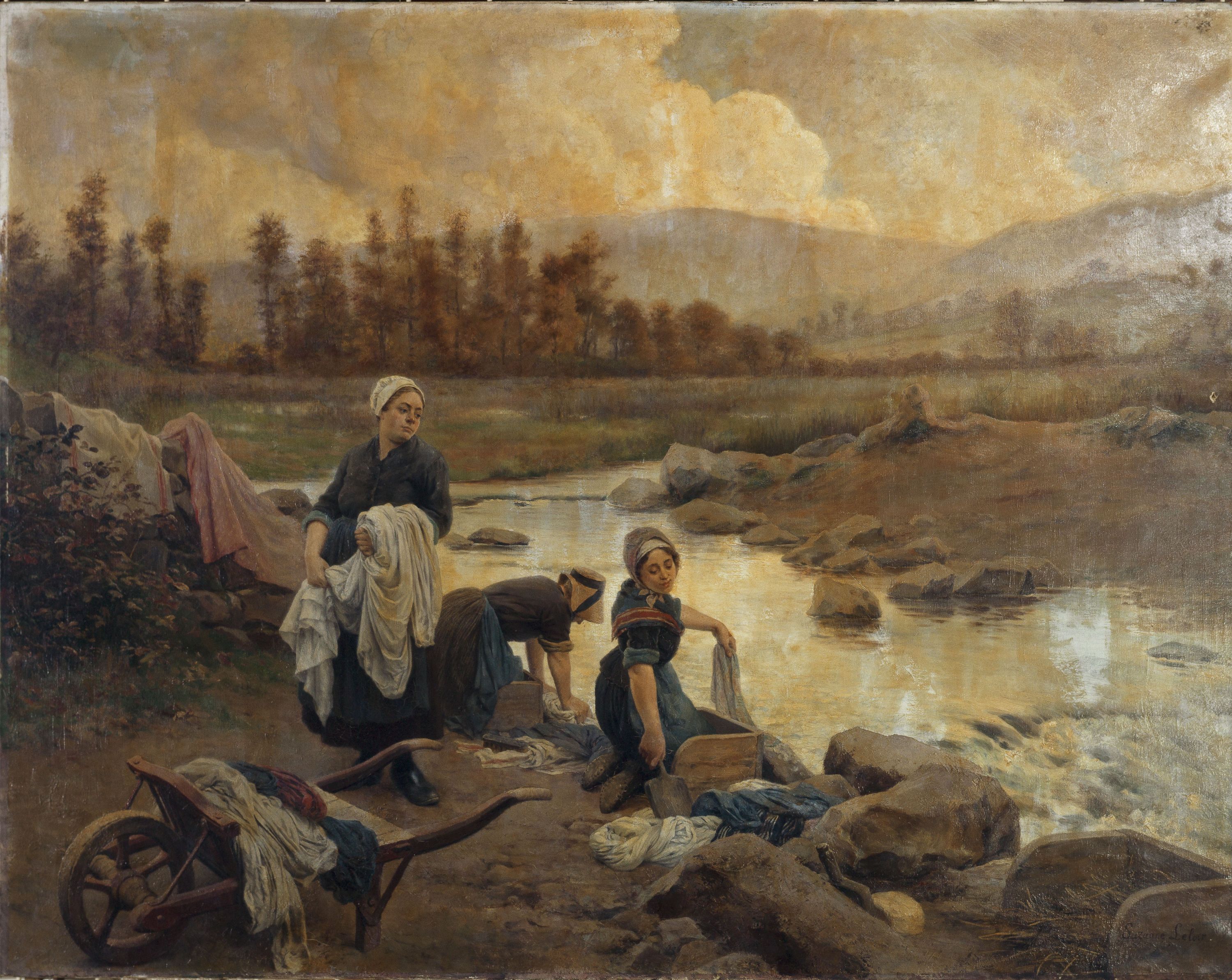 Suzanne Leloir, Lavandières creusoises.