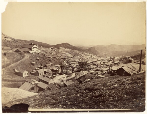 Timothy H. O'Sullivan, [Gold Hill, West Silver City, Nevada, Silver Peak Range]