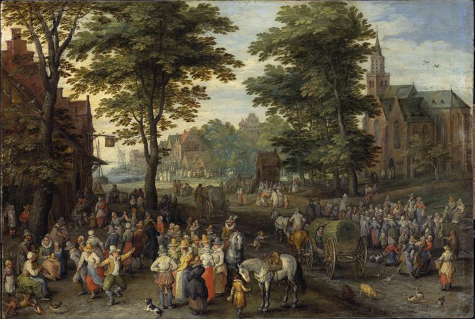 Jan Brueghel the Elder, Village Kermis