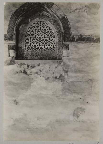 K.A.C. Creswell, Window grille in the mosque of Ahmad ibn Tulun, Cairo