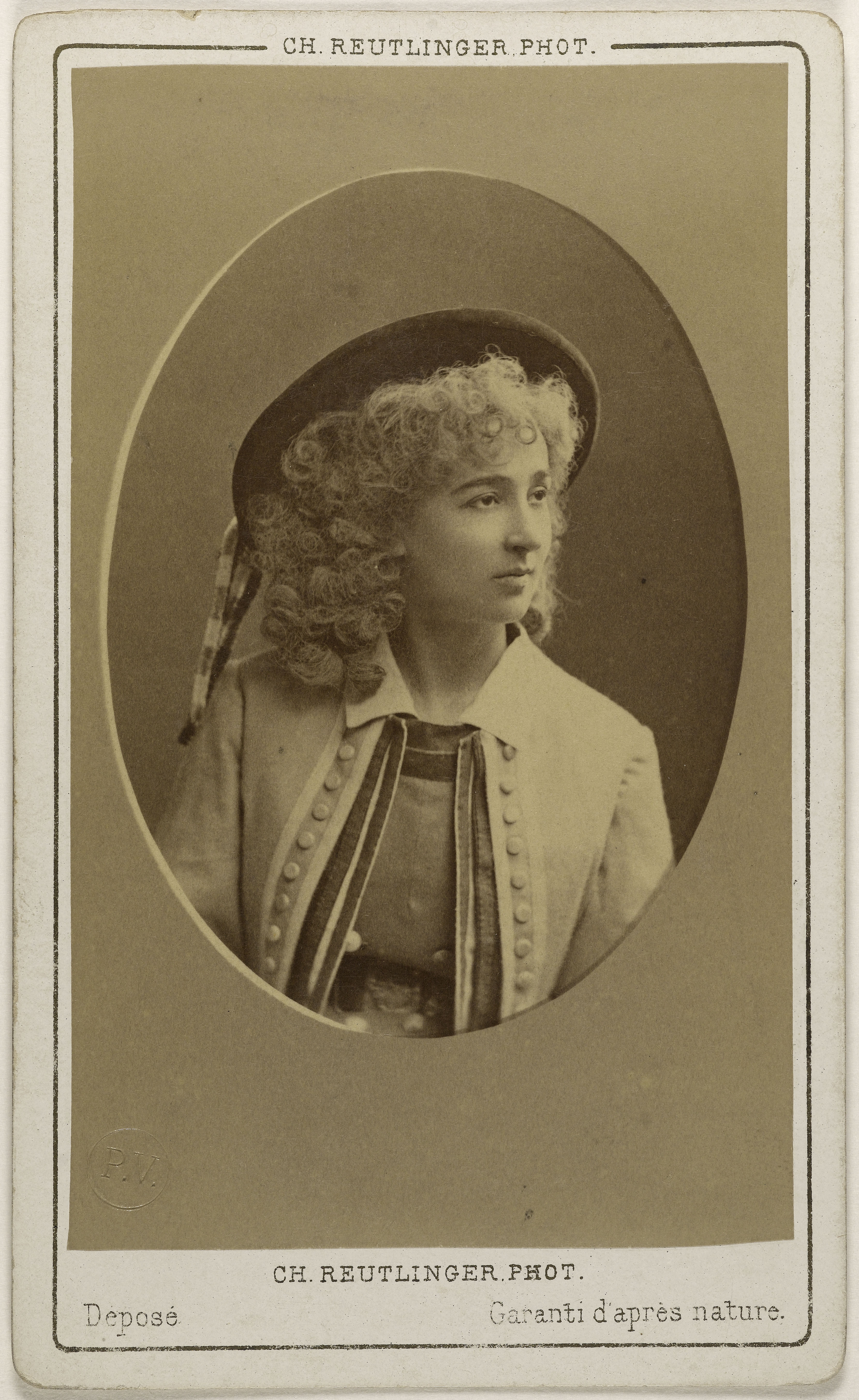 Charles Reutlinger, Portrait de Bell, Lina, (actrice)