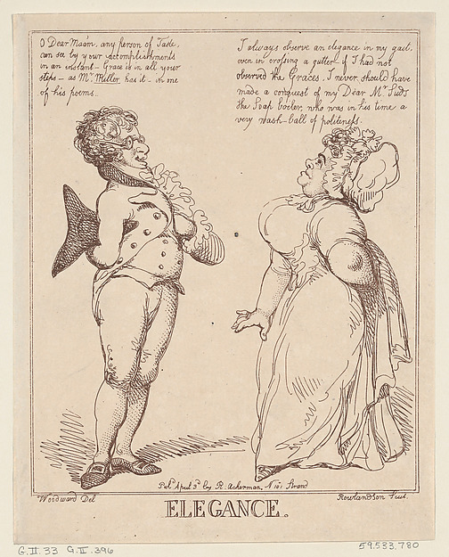 Thomas Rowlandson, Elegance