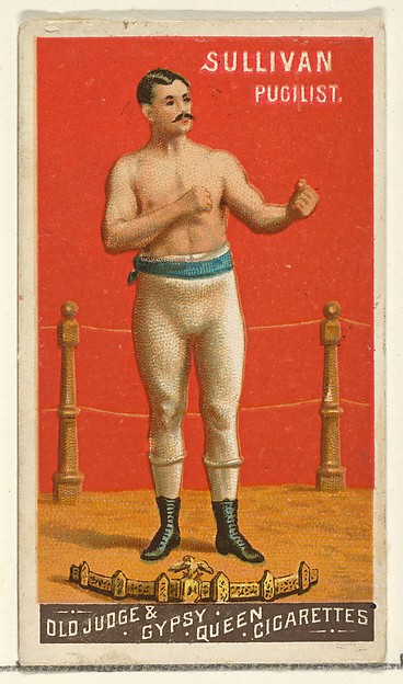 Goodwin & Company, Sullivan, Pugilist, from the Goodwin Champion series for Old Judge and Gypsy Queen Cigarettes