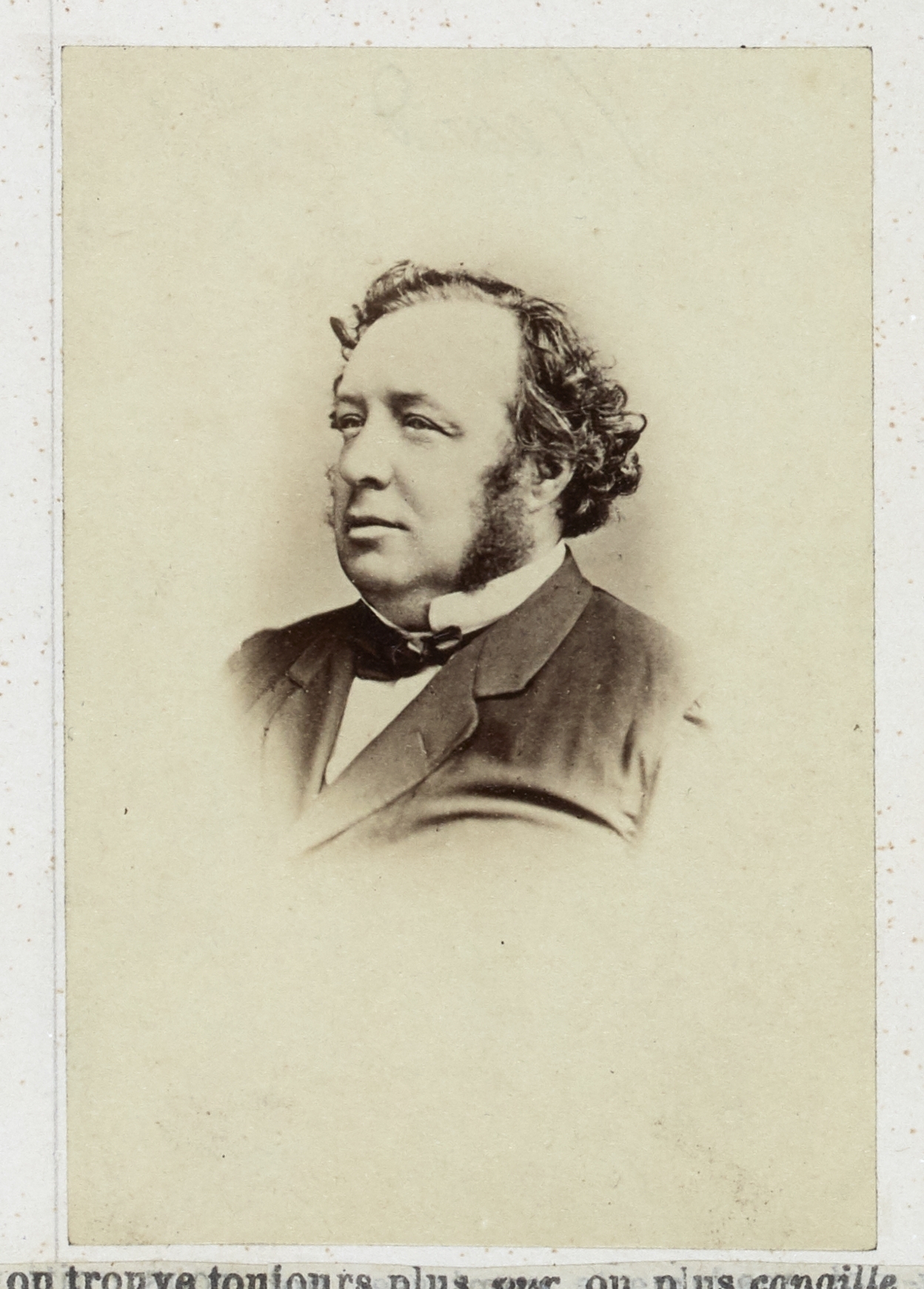 Anonyme, Picard Ernest ( 1821-1877 ), homme politique français et membre du gouvernement de la Défense nationale ( 4 septembre 1870 ).