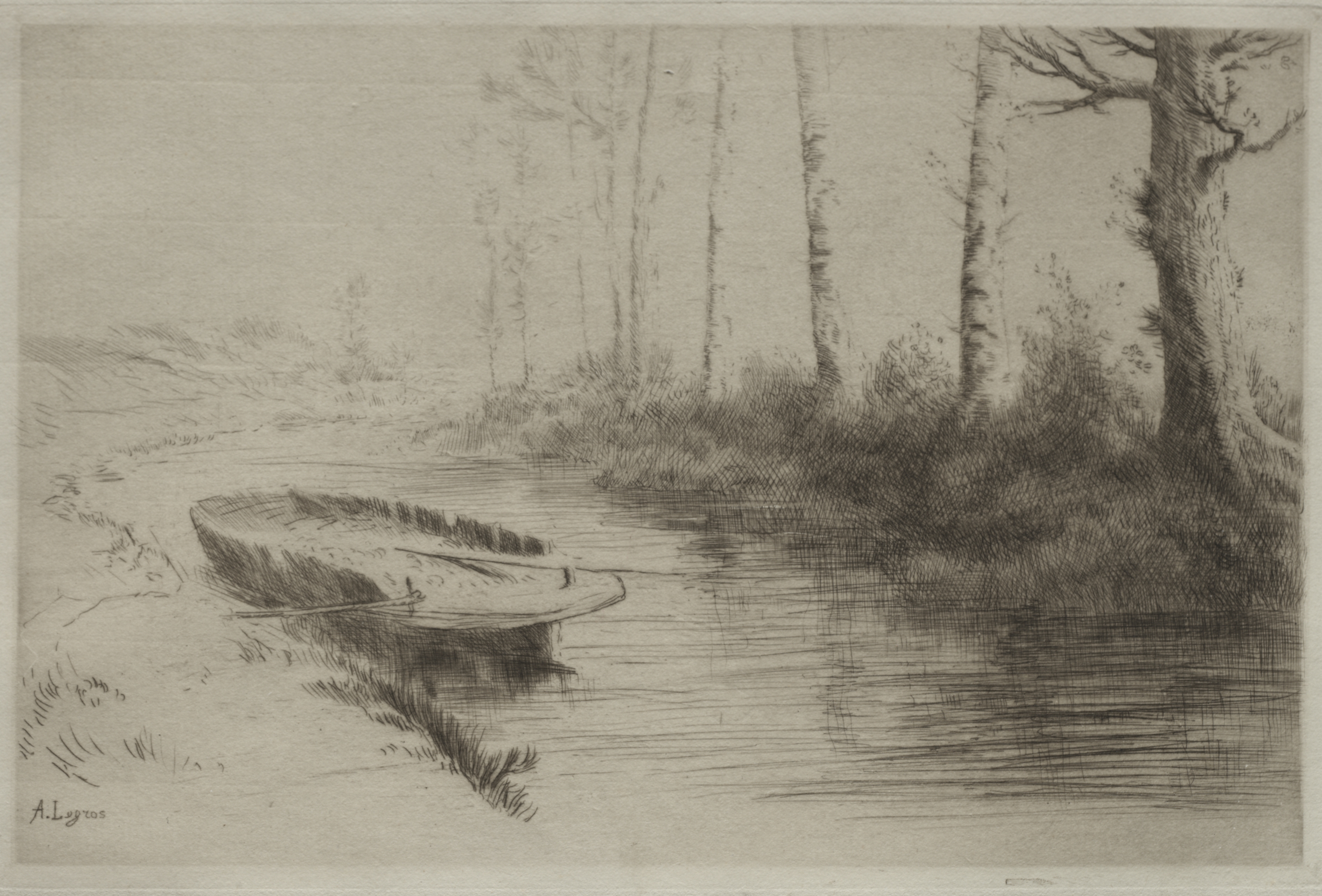 Alphonse Legros, Le Canal:  Effet du matin