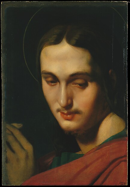 Jean Auguste Dominique Ingres, Head of Saint John the Evangelist