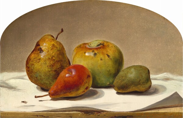 David Johnson, Three Pears and an Apple