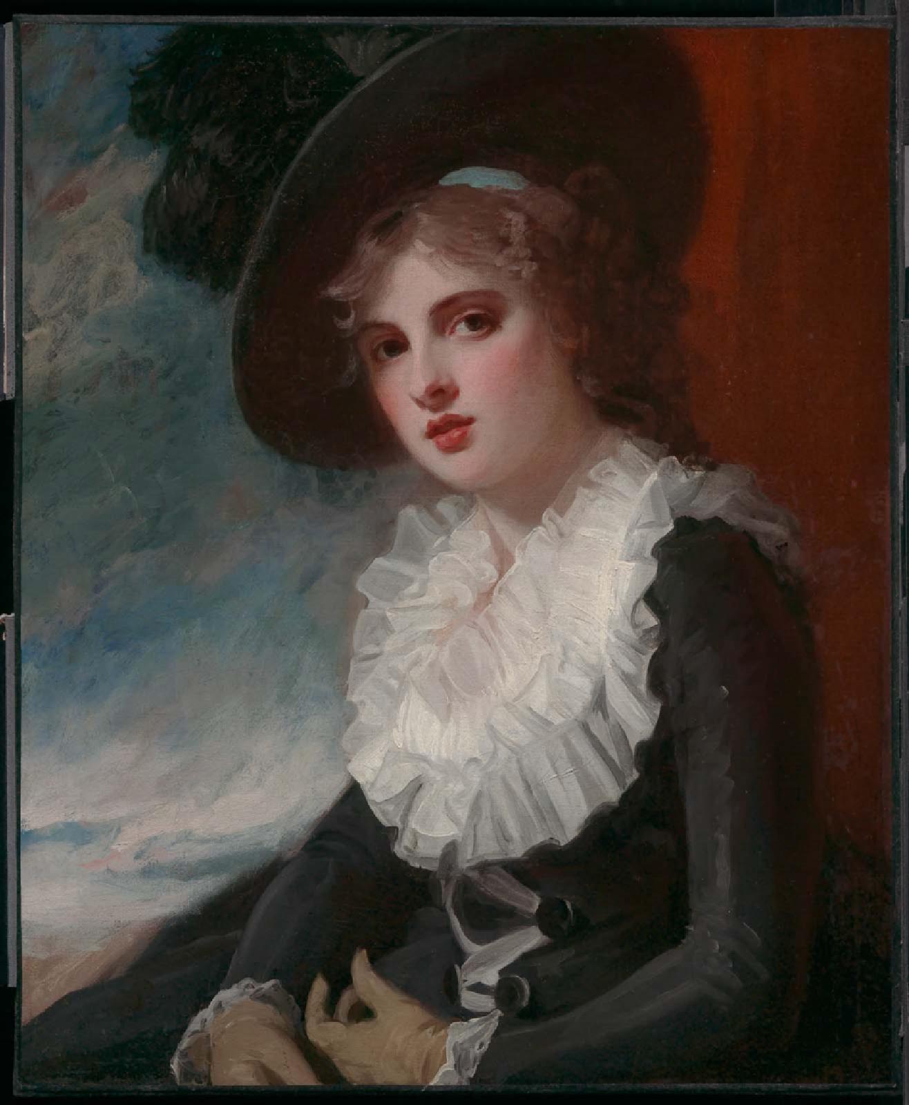 George Romney, Portrait of Emma Hart, later Lady Hamilton