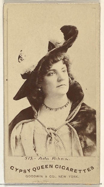 Goodwin & Company, Ada Rehan, from the Actors and Actresses series (N171) for Gypsy Queen Cigarettes