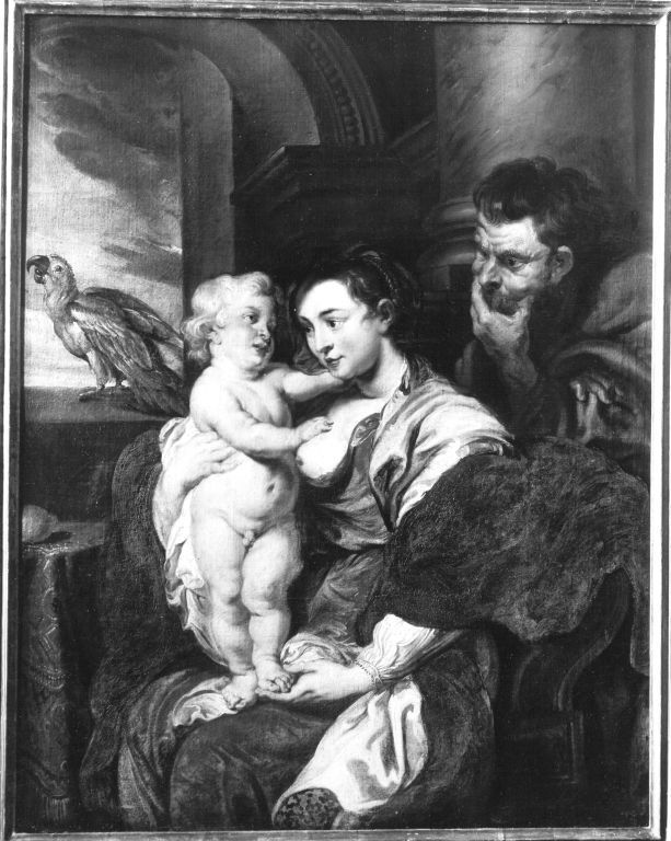 Peter Paul Rubens, Holy family with the parrot