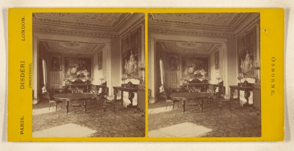 André Adolphe-Eugène Disdéri, Dining Room./Salle-a-Manger. [Osborne]