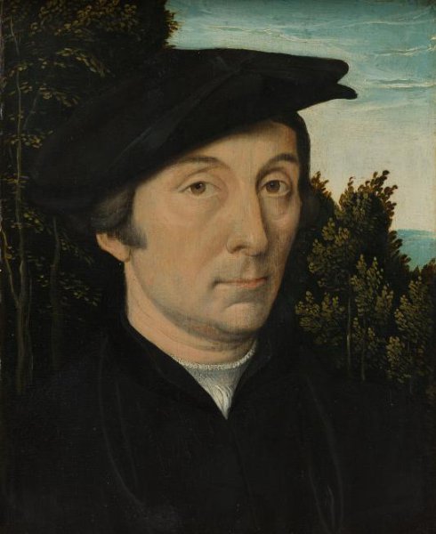 anonymous, Portrait of a man