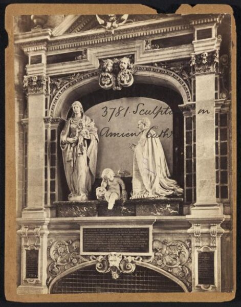 Francis Frith, Sculpture in Amiens Cathedral