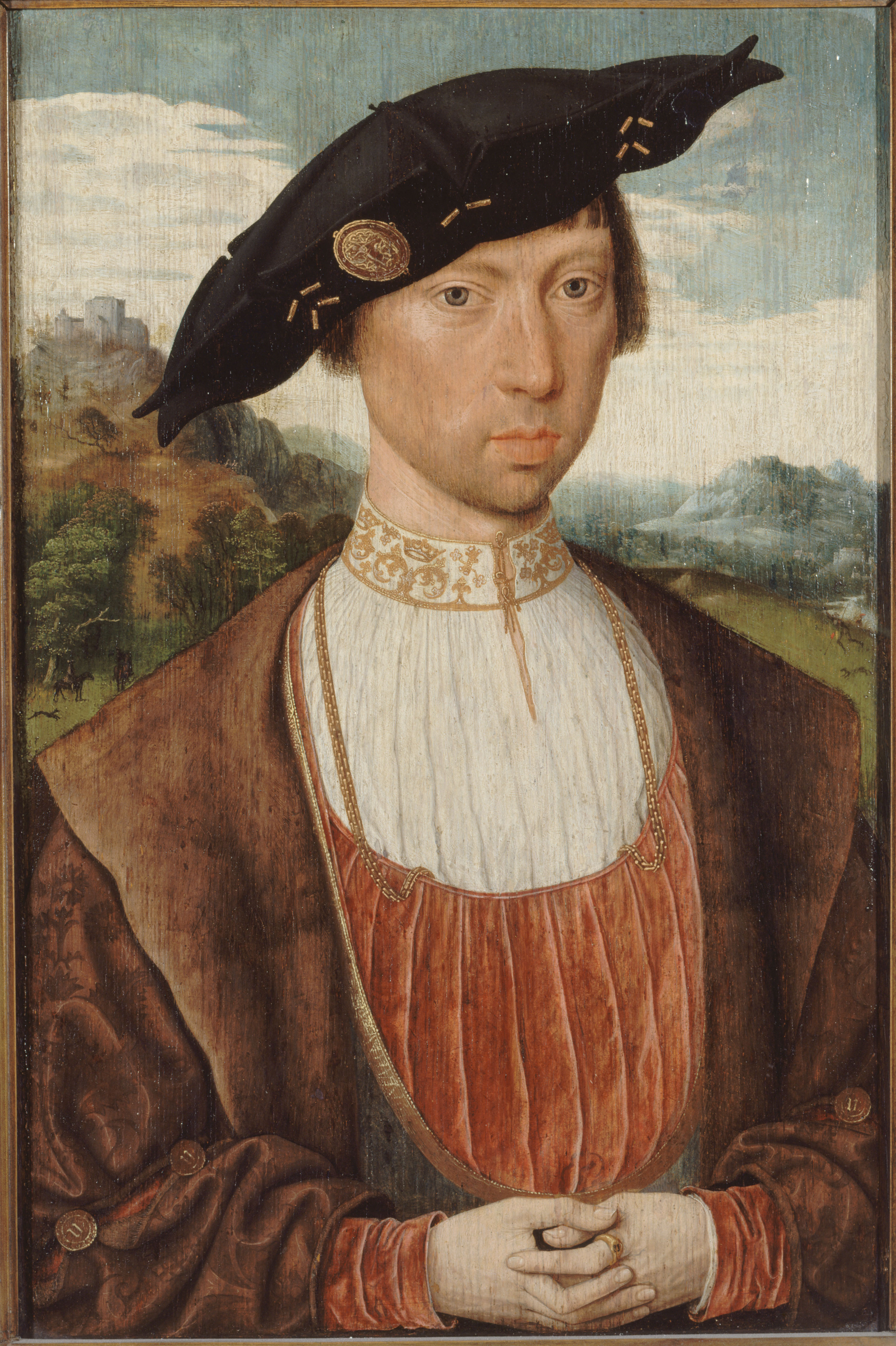 Jan Mostaert, Portrait de Joost van Bronkhorst (1494-1570)