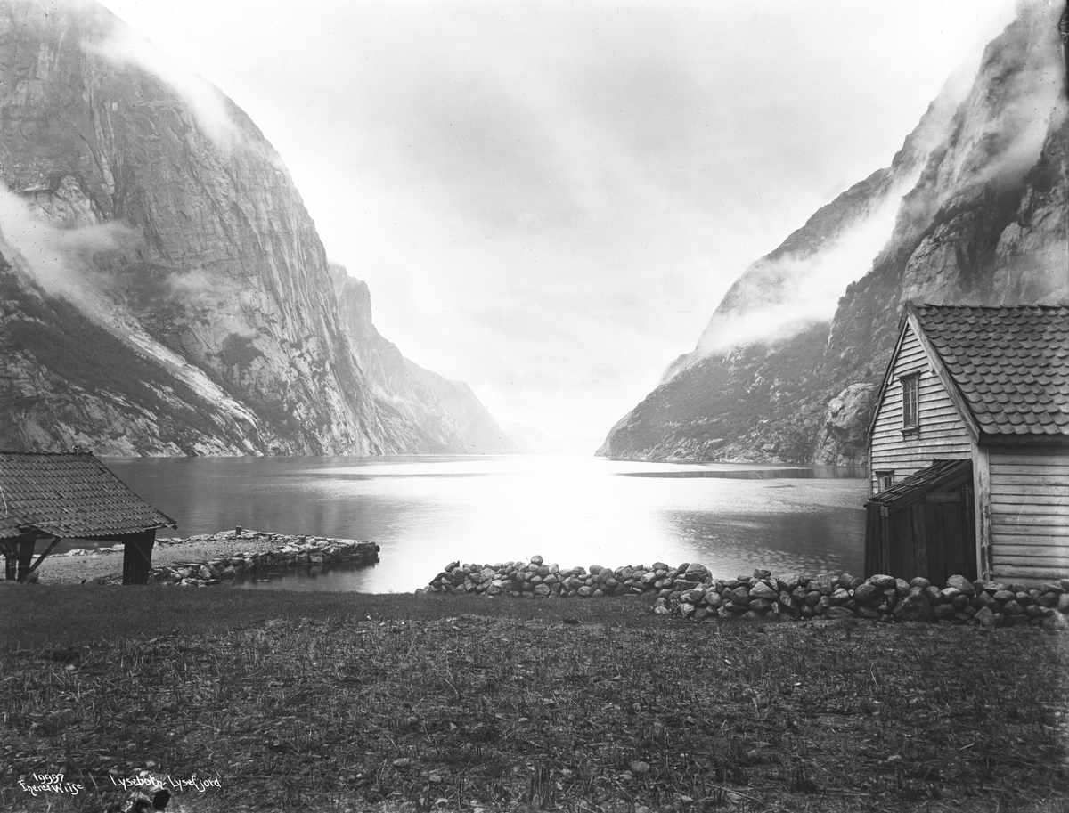 Anders Beer Wilse, Prot: Lysefjorden fra Lysebotn