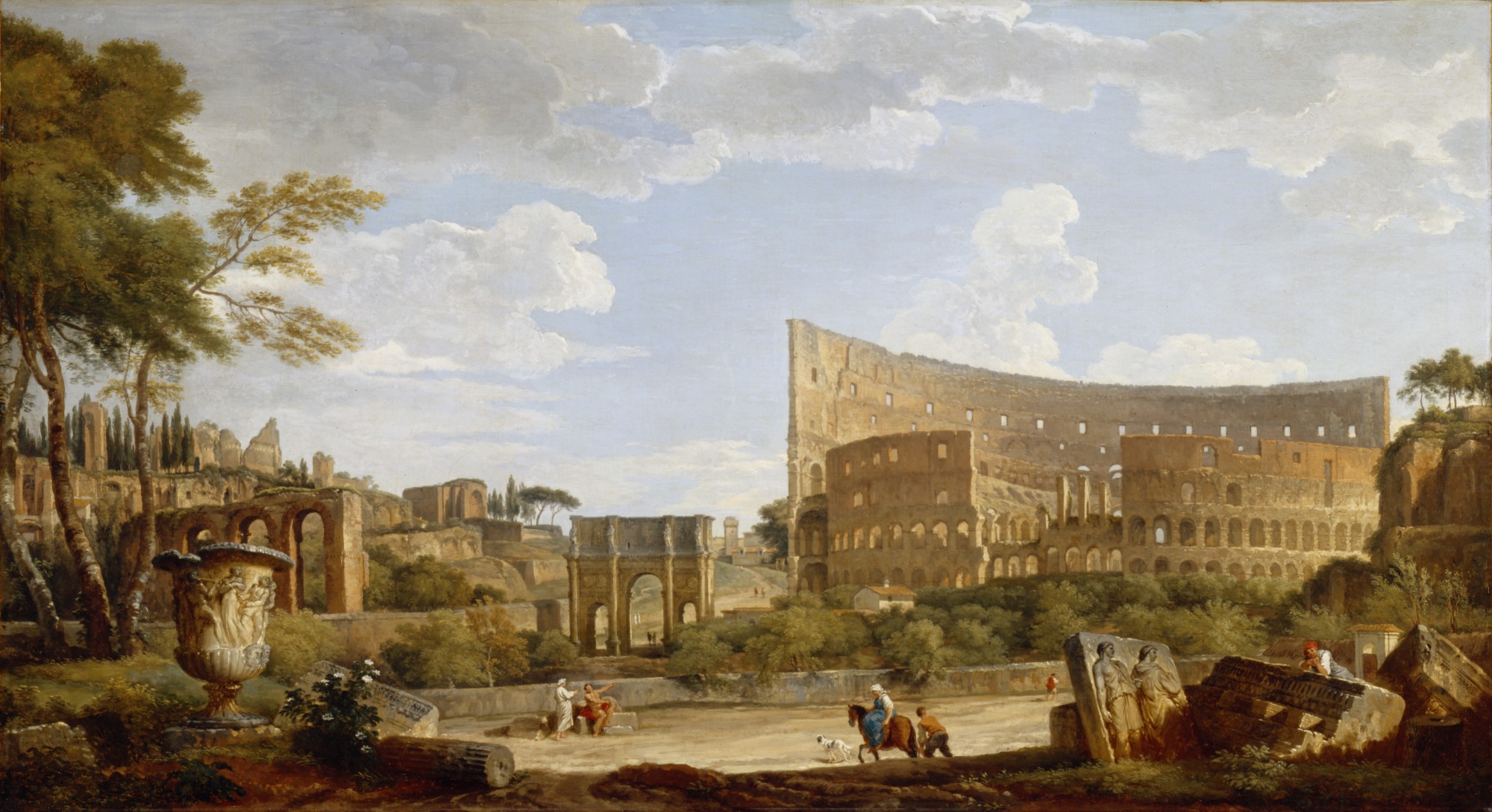 Giovanni Paolo Panini, View of the Colosseum