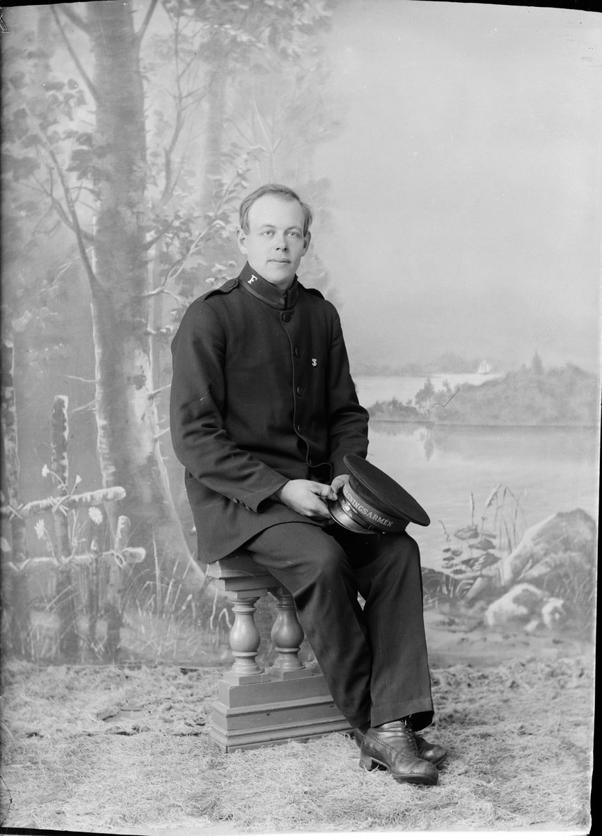 Skötsner-Edhlund, Savior Soldier Helge Larsson of Börstil parish, Uppland 1922