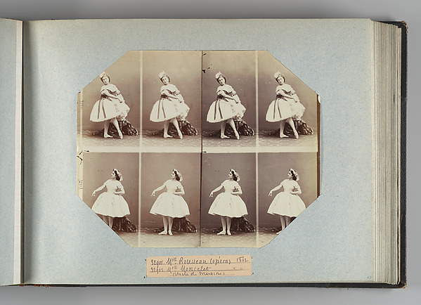 André-Adolphe-Eugène Disdéri, Mlle Rousseau; Mlle Moncelet