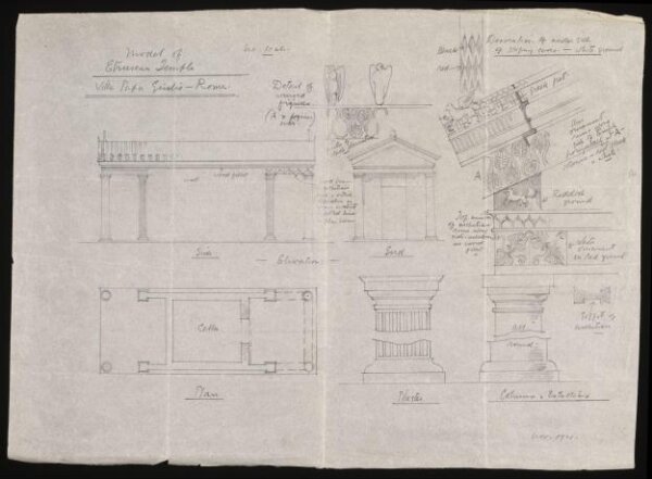 Spiers, Richard Phené, Drawing