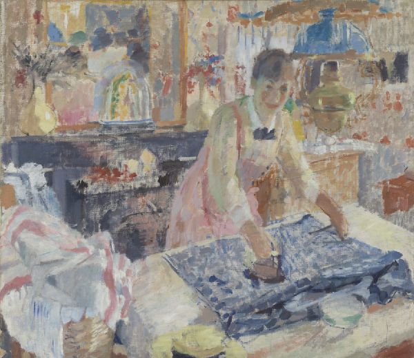 Rik Wouters, Woman Ironing