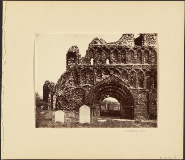 Alfred Capel-Cure, West Front, St. Botolph's, Colchester