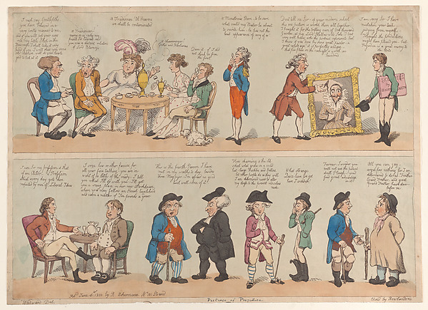 Thomas Rowlandson, Pictures of Prejudice
