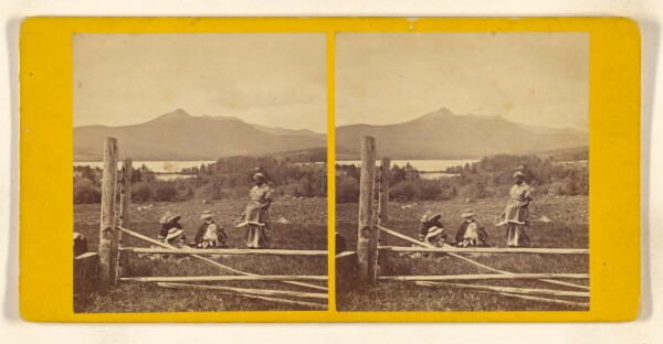 John B. Heywood, White Mountain Scenery. Chocorna Lake and Mountain.