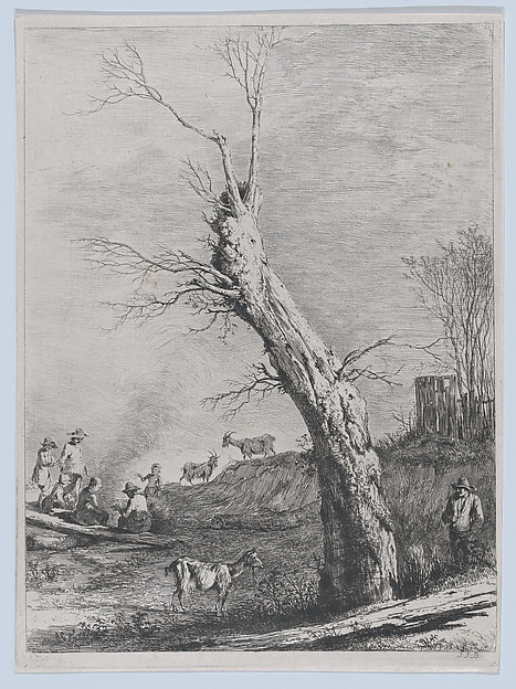 Jean Jacques de Boissieu, Winter, after a drawing completed in Saint-Chamond