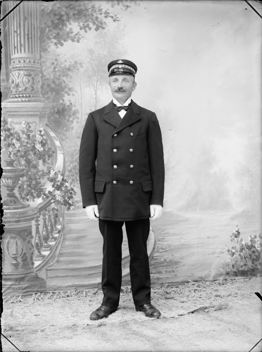 Skötsner-Edhlund, Stadsvaktmästare Johansson, Östhammar, Uppland
