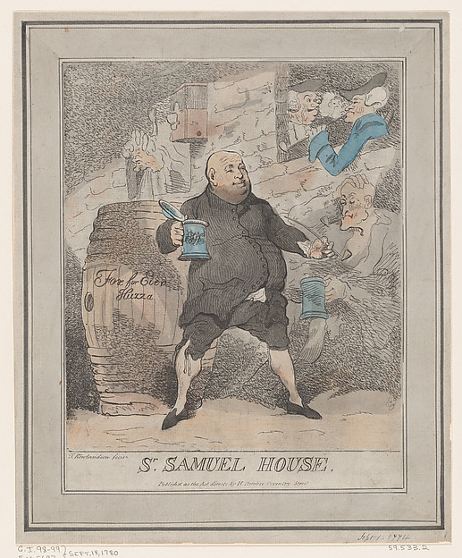 Thomas Rowlandson, Sr. Samuel House