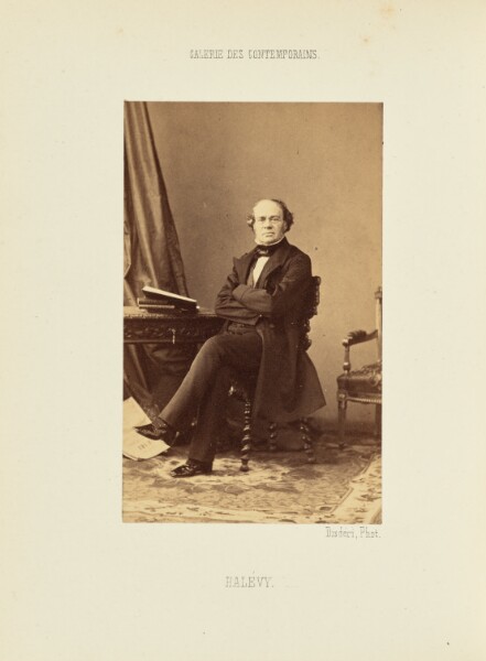 André Adolphe-Eugène Disdéri, Halévy