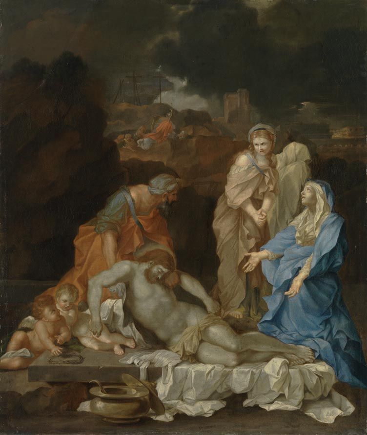 Sébastien Bourdon, Beweinung Christi am Grabe