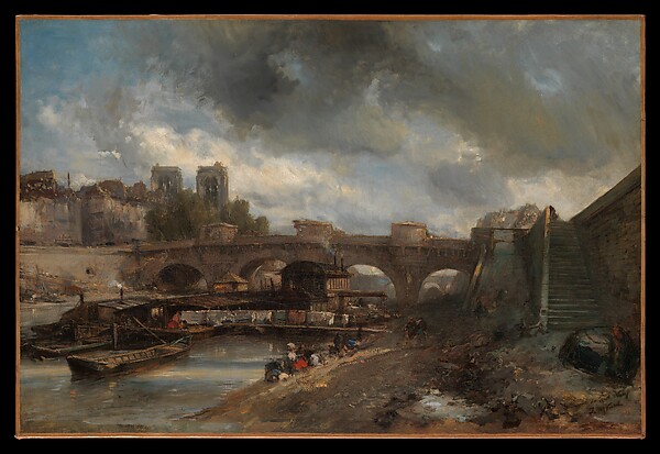 Johan Barthold Jongkind, The Pont Neuf