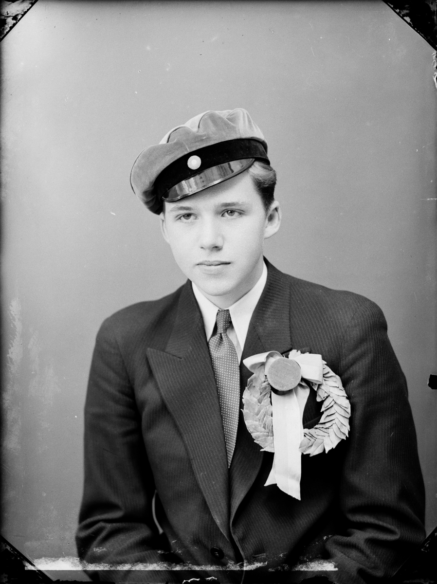 Skötsner-Edhlund, Ateljé Portrait - Gunnar Pettersson of Gimo, Skäfthammar parish, Uppland