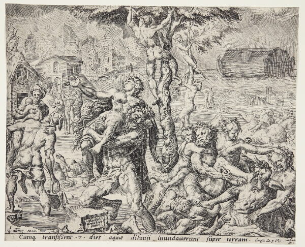 Cornelis Cort, Syndfloden