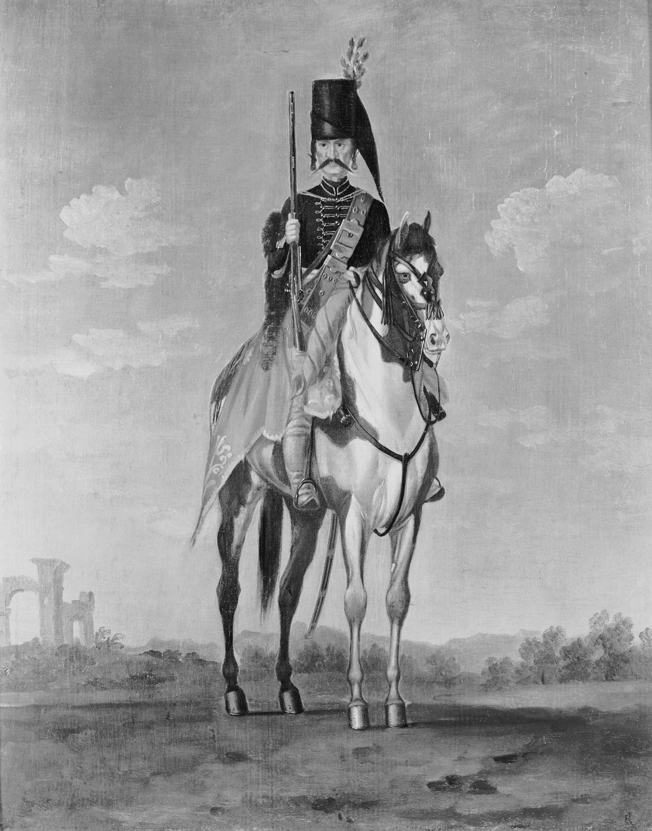 David Morier, Private, Regiment of Hussars "Beleznay" or "Ghilany"
