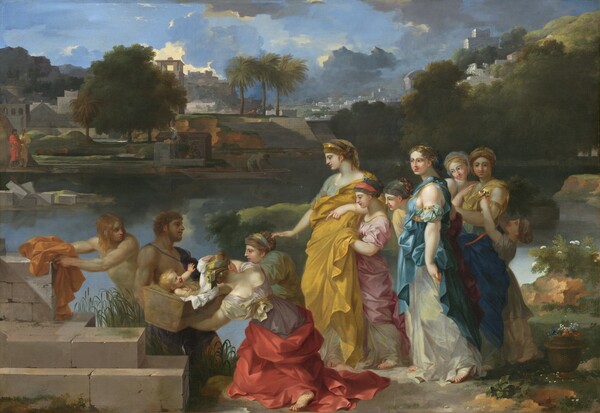 Sébastien Bourdon, The Finding of Moses