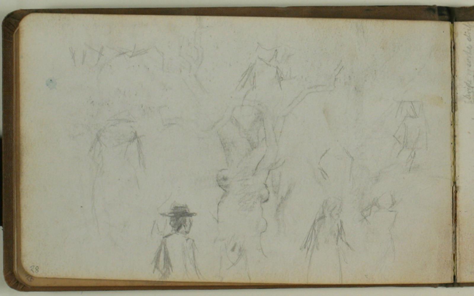 Niels Larsen Stevns, Figurstudier