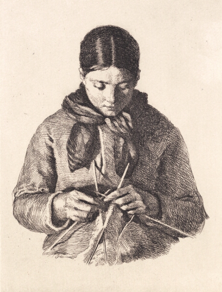 Frans Schwartz, Strikkersken
