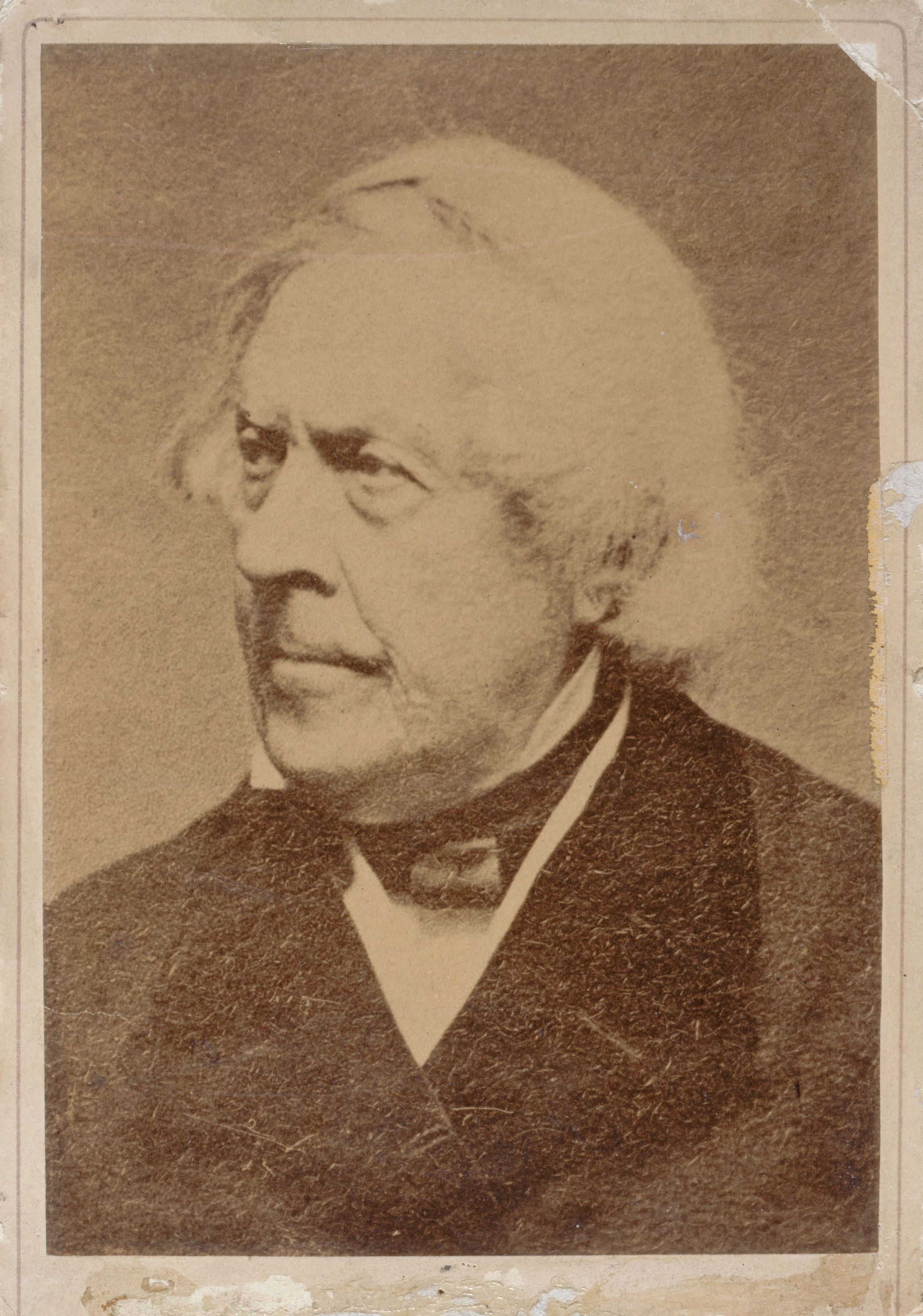 Anonyme, Portrait de Jules Michelet, (1798-1874), écrivain